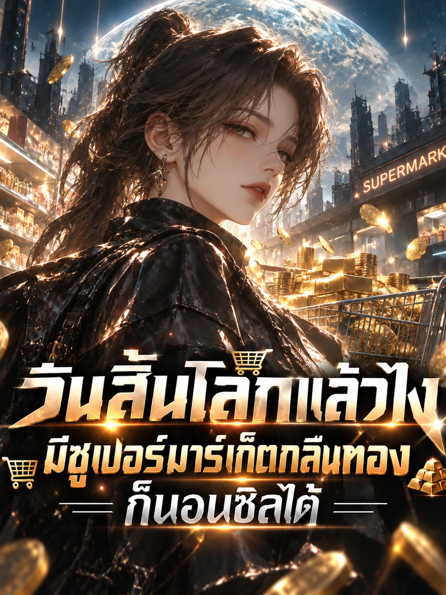 ปก (จบแล้ว) วันสิ้นโลกแล้วไง มีซูเปอร์มาร์เก็ตกลืนทองก็นอนชิลได้