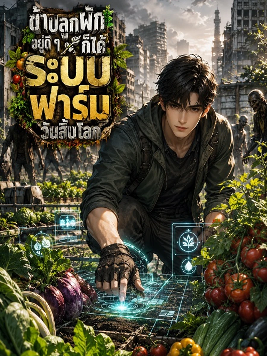 ปก ข้าปลูกผักอยู่ดี ๆ ก็ได้ระบบฟาร์มวันสิ้นโลก