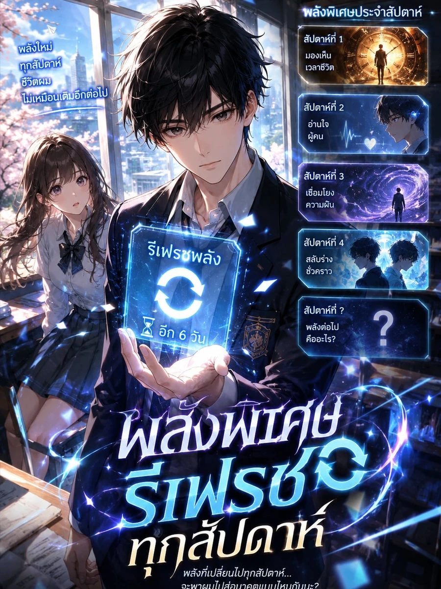 ปก พลังพิเศษ รีเฟรชทุกสัปดาห์