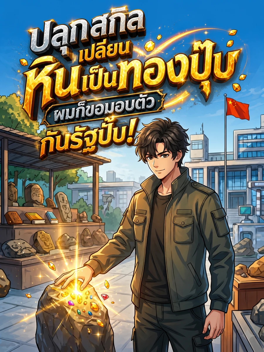 ปก ปลุกสกิลเปลี่ยนหินเป็นทองปุ๊บ ผมก็ขอมอบตัวกับรัฐปั๊บ!