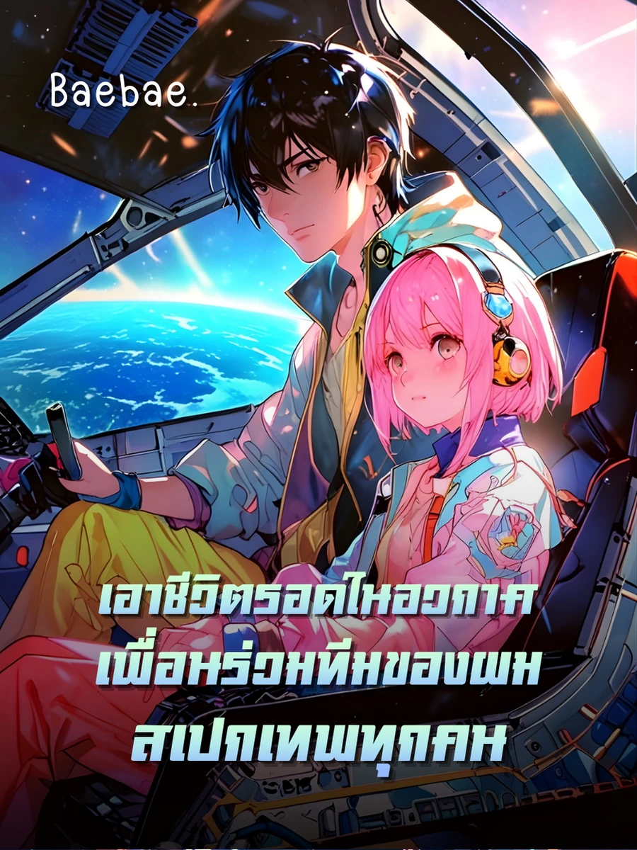ปก [จบแล้ว] เอาชีวิตรอดในอวกาศ: เพื่อนร่วมทีมของผมสเปกเทพทุกคน!