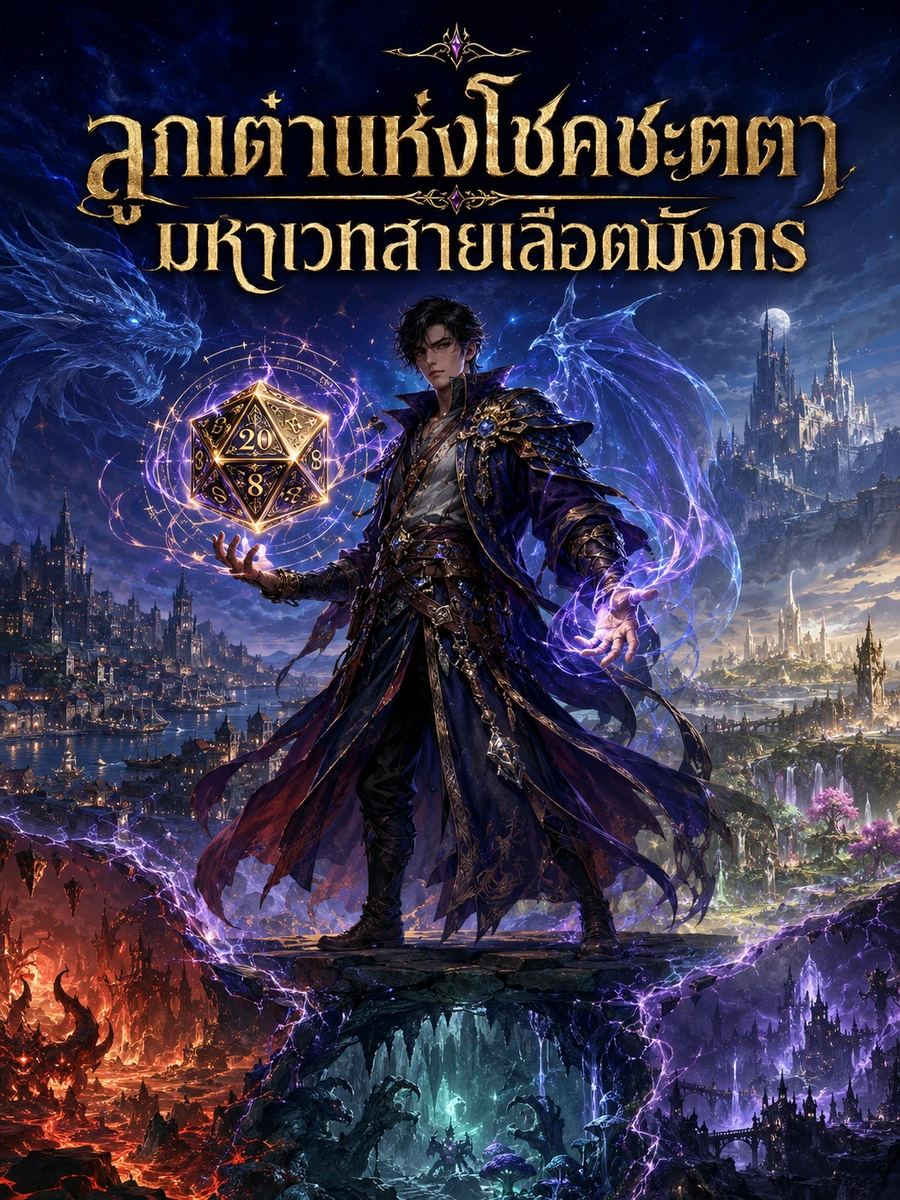 ปก ลูกเต๋าแห่งโชคชะตา มหาเวทสายเลือดมังกร