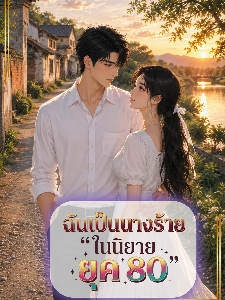 ปก ฉันเป็นนางร้าย “ในนิยายยุค 80”