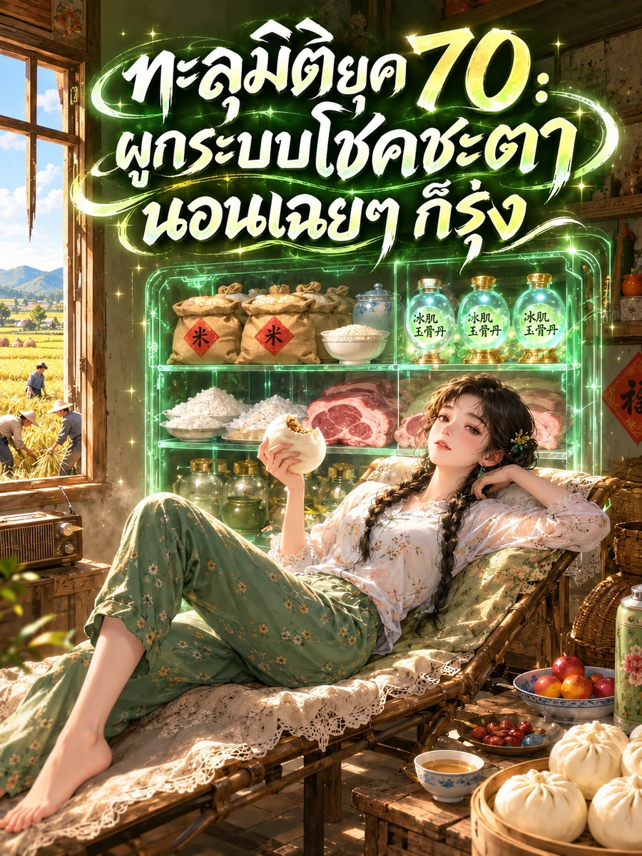 ปก ทะลุมิติยุค 70: ผูกระบบโชคชะตา นอนเฉยๆ ก็รุ่ง