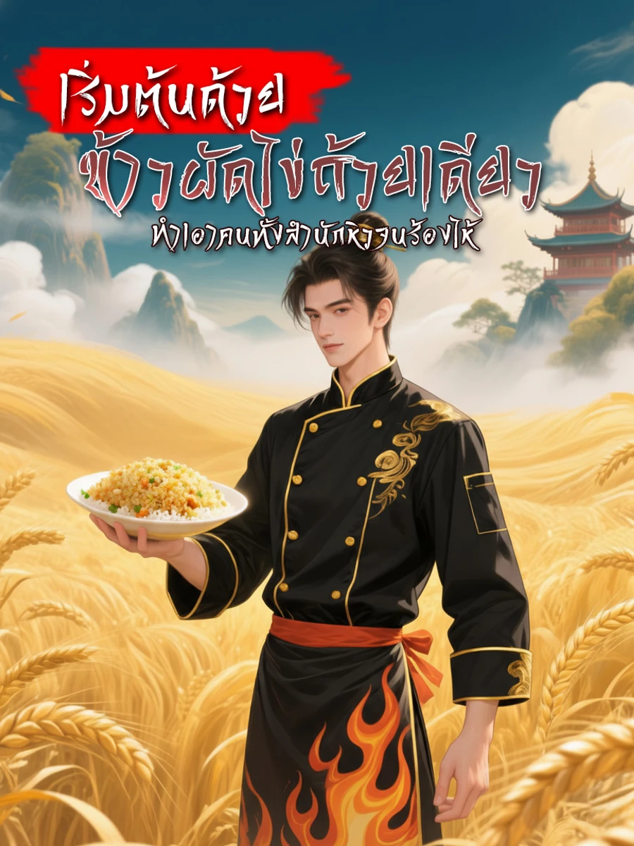 ปก เริ่มต้นด้วยข้าวผัดไข่ถ้วยเดียว ทําเอาคนทั้งสํานักหิวจนร้องไห้