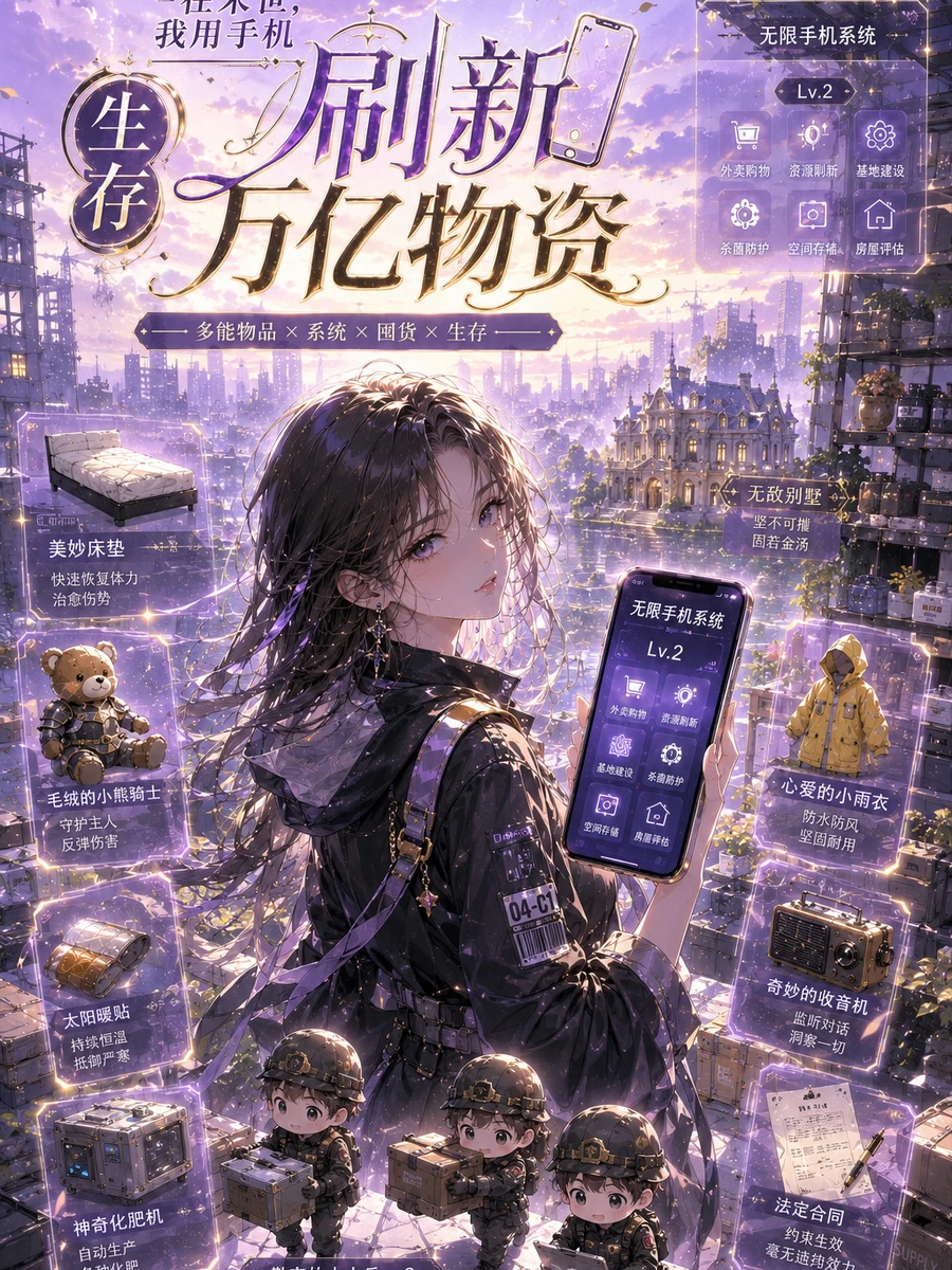 ปก เอาชีวิตรอดในวันสิ้นโลก: มือถือรีเฟรชเสบียงหมื่นล้านล้าน