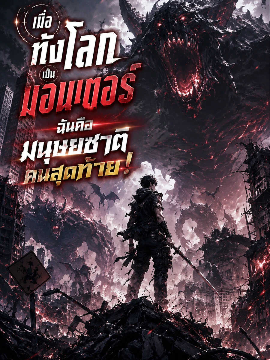 ปก (ฟรี 100) เมื่อทั้งโลกเป็นมอนเตอร์ ฉันคือมนุษยชาติคนสุดท้าย!