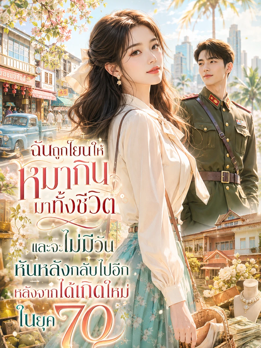 ปก ฉันถูกโยนให้หมากินมาทั้งชีวิต และจะไม่มีวันหันหลังกลับไปอีกหลังจากได้เกิดใหม่ในยุค 70