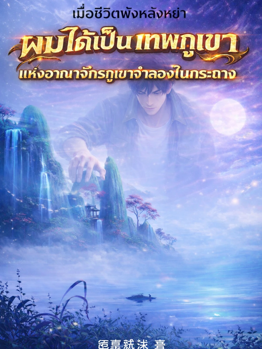 ปก ผมได้เป็นเทพภูเขาแห่งอาณาจักรภูเขาจําลองในกระถาง