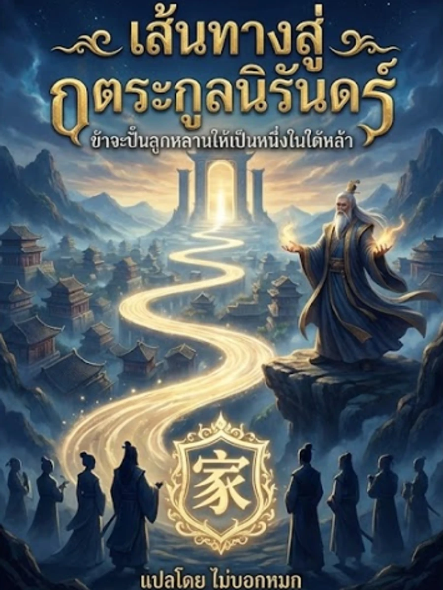 ปก เส้นทางสู่ตระกูลนิรันดร์ ข้าจะปั้นลูกหลานให้เป็นหนึ่งในใต้หล้า