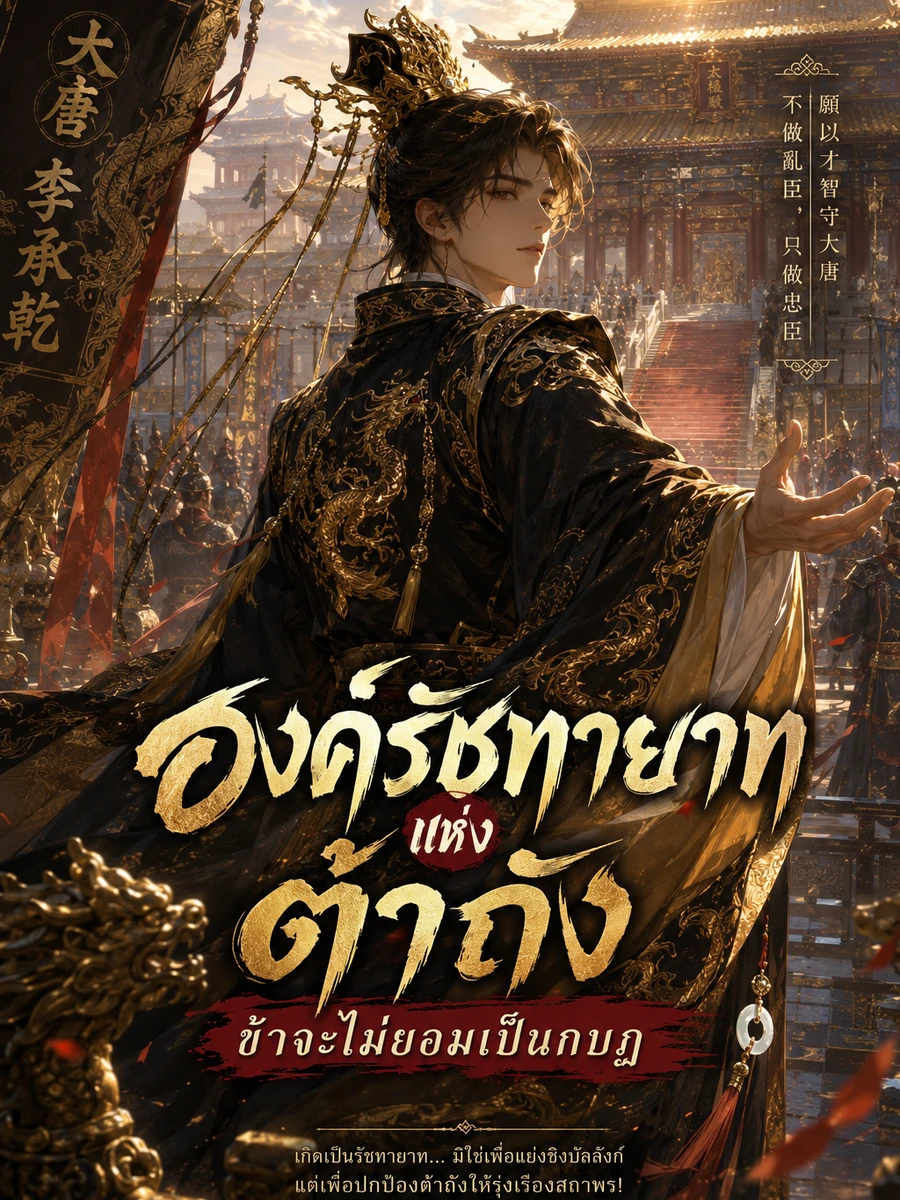 ปก หลี่เฉิงเฉียน : รัชทายาทผู้พลิกชะตาราชวงศ์ถัง