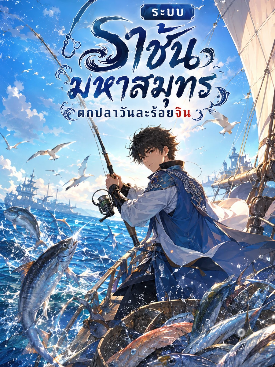 ปก ระบบราชันมหาสมุทร: ตกปลาวันละร้อยจิน