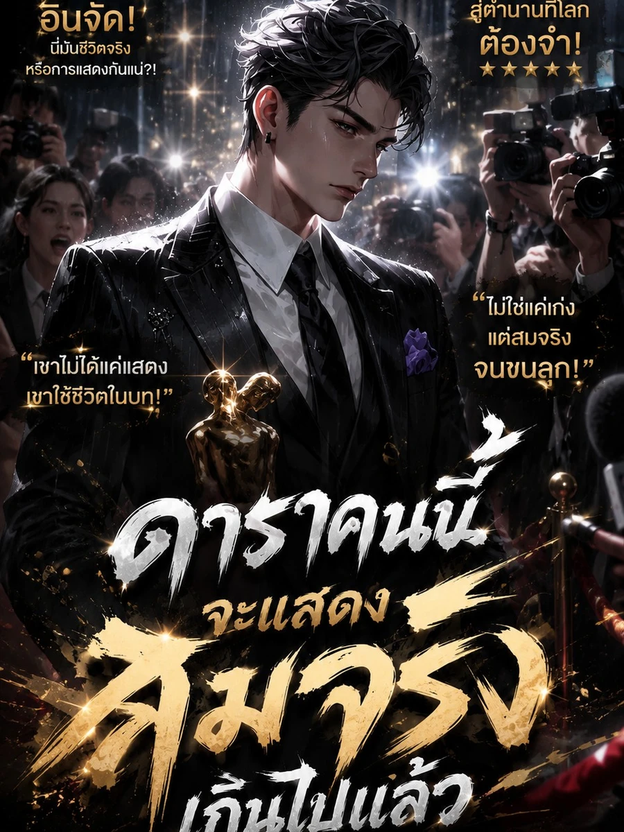ปก ดาราคนนี้จะแสดงสมจริงเกินไปแล้ว