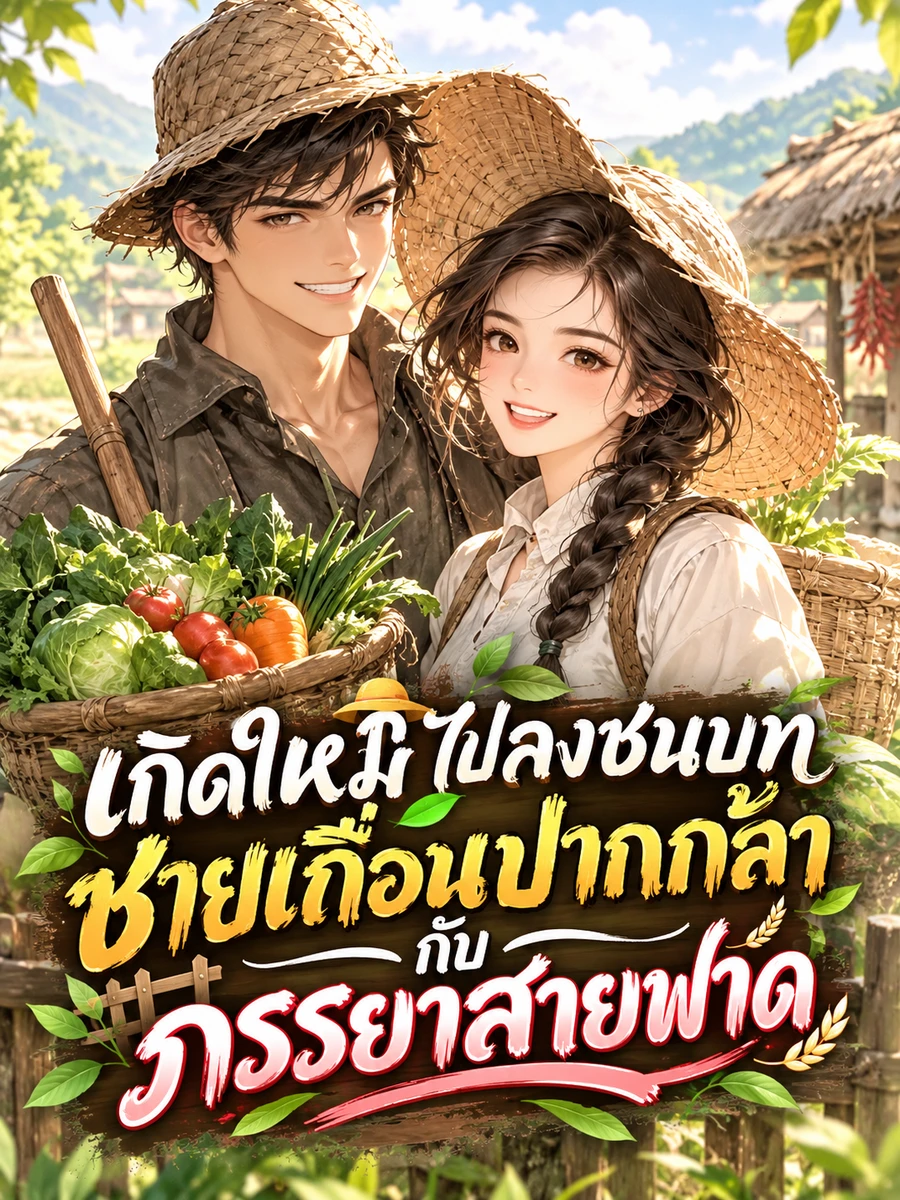 ปก เกิดใหม่ไปลงชนบท ชายเถื่อนปากกล้ากับภรรยาสายฟาด