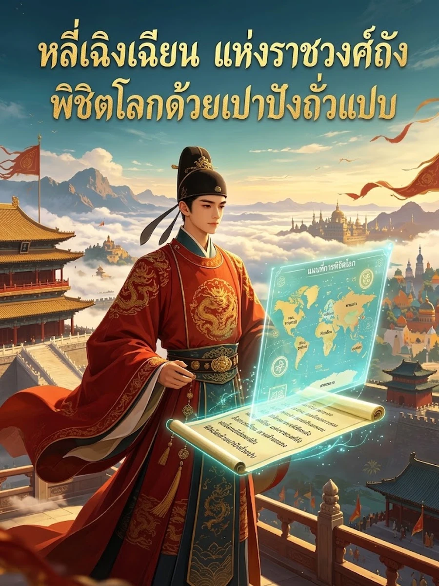 ปก หลี่เฉิงเฉียนแห่งราชวงศ์ถัง พิชิตโลกด้วยเปาปังถั่วแปบ