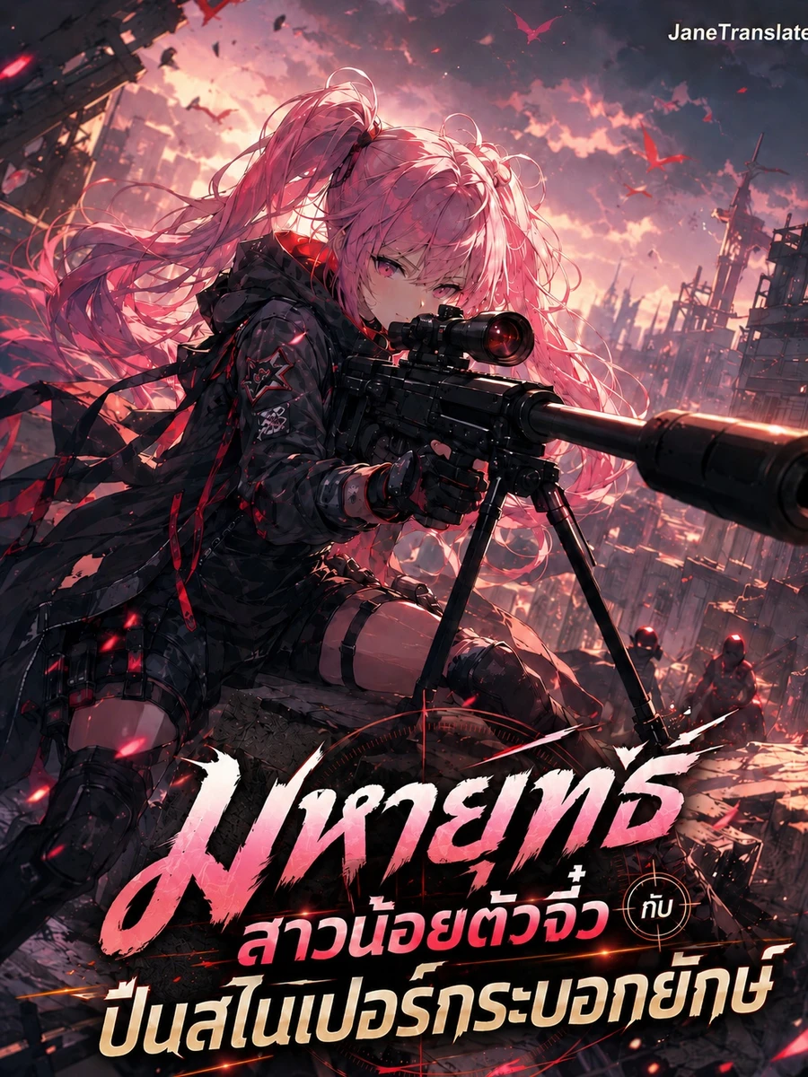 ปก มหายุทธ์: สาวน้อยตัวจิ๋วกับปืนสไนเปอร์กระบอกยักษ์