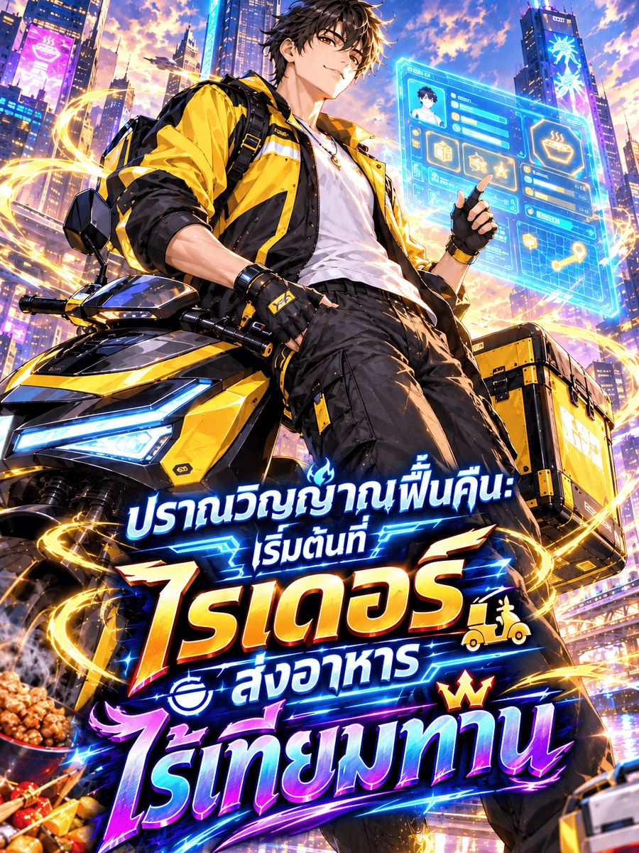 ปก ปราณวิญญาณฟื้นคืน: เริ่มต้นที่ไรเดอร์ส่งอาหารไร้เทียมทาน