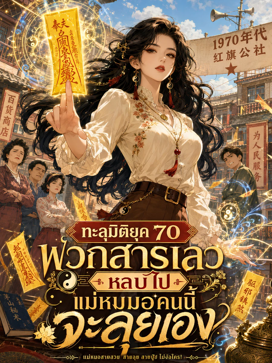ปก [จบแล้ว] ทะลุมิติยุค 70: พวกสารเลวหลบไป แม่หมอคนนี้จะลุยเอง