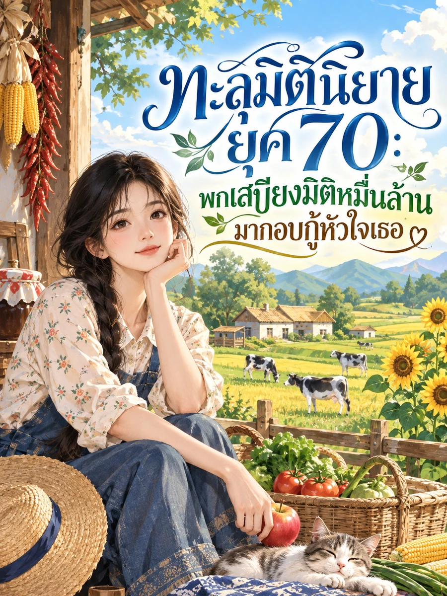 ปก (จบแล้ว) ทะลุมิติสู่นิยายยุค 70: พกเสบียงมิติหมื่นล้านมากอบกู้หัวใจเธอ