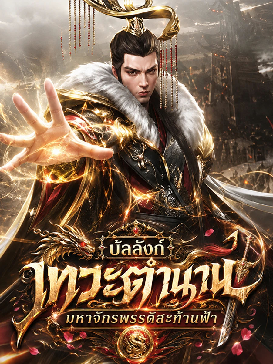 ปก บัลลังก์เทวะตํานาน มหาจักรพรรดิสะท้านฟ้า