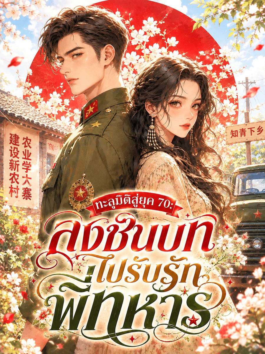 ปก (จบแล้ว) ทะลุมิติสู่ยุค 70: ลงชนบทไปรับรักพี่ทหาร