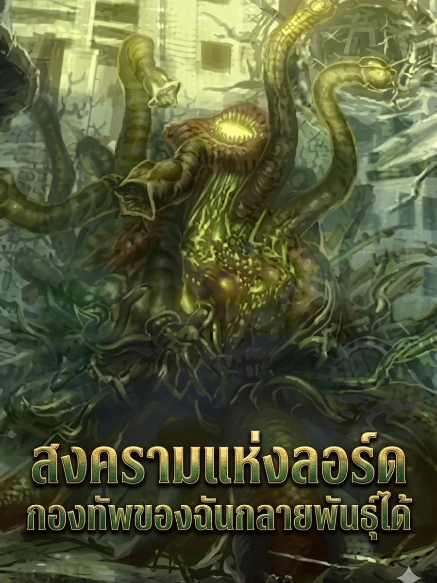 ปก สงครามแห่งลอร์ด กองทัพของฉันกลายพันธุ์ได้