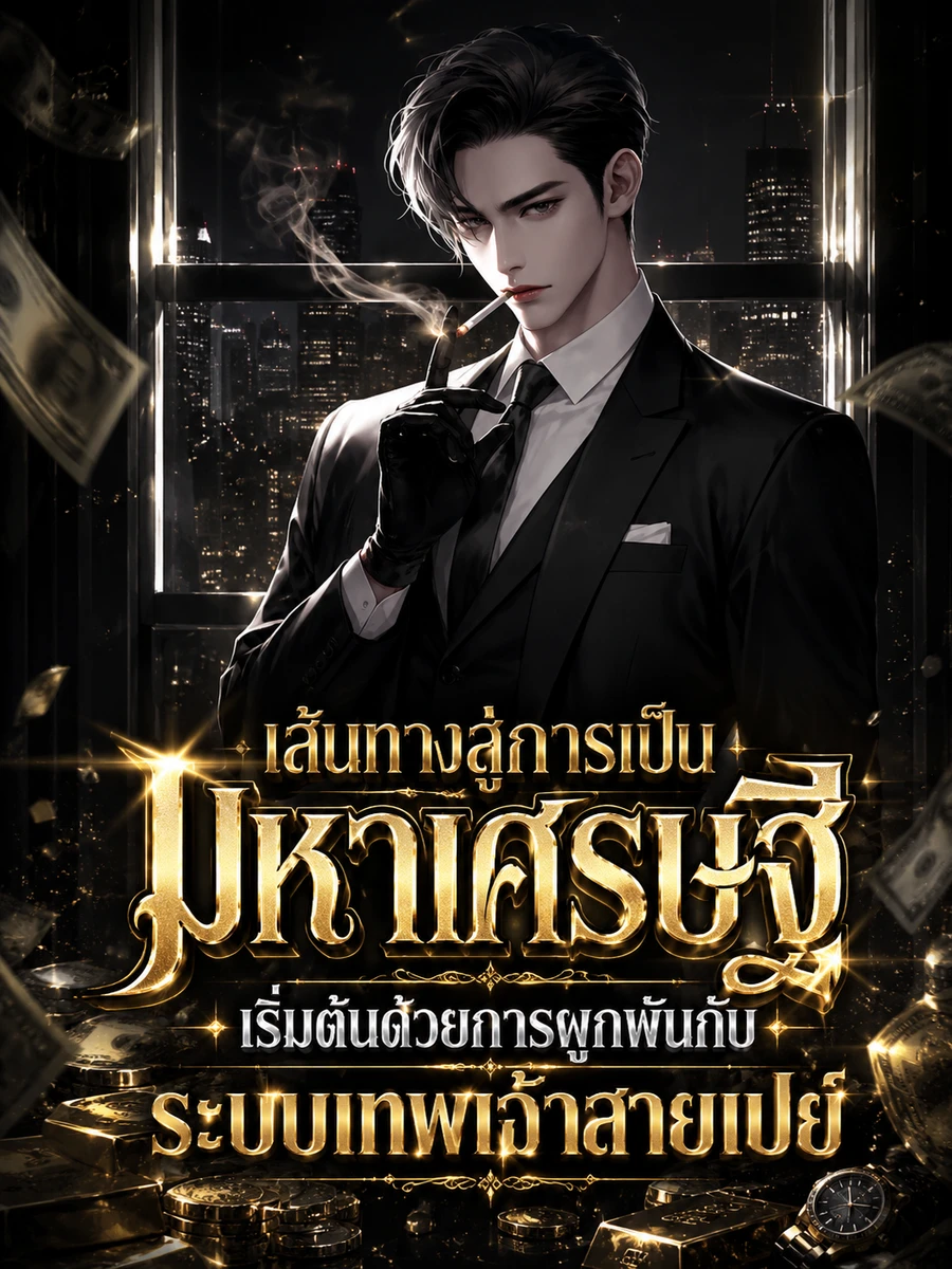 ปก (จบ) เส้นทางสู่การเป็นมหาเศรษฐี เริ่มต้นด้วยการผูกพันกับระบบเทพเจ้าสายเปย์