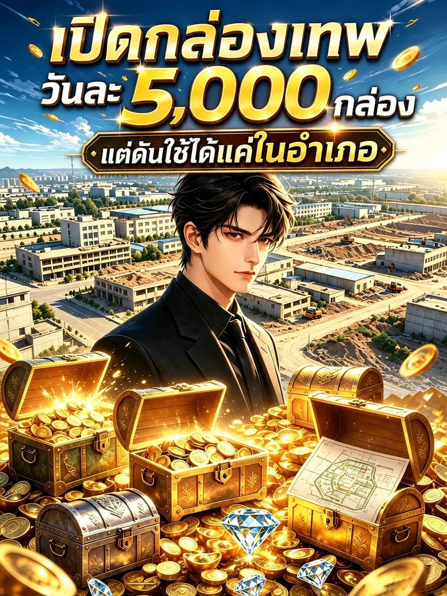 ปก เปิดกล่องเทพวันละ 5,000 กล่อง แต่ดันใช้ได้แค่ในอําเภอ