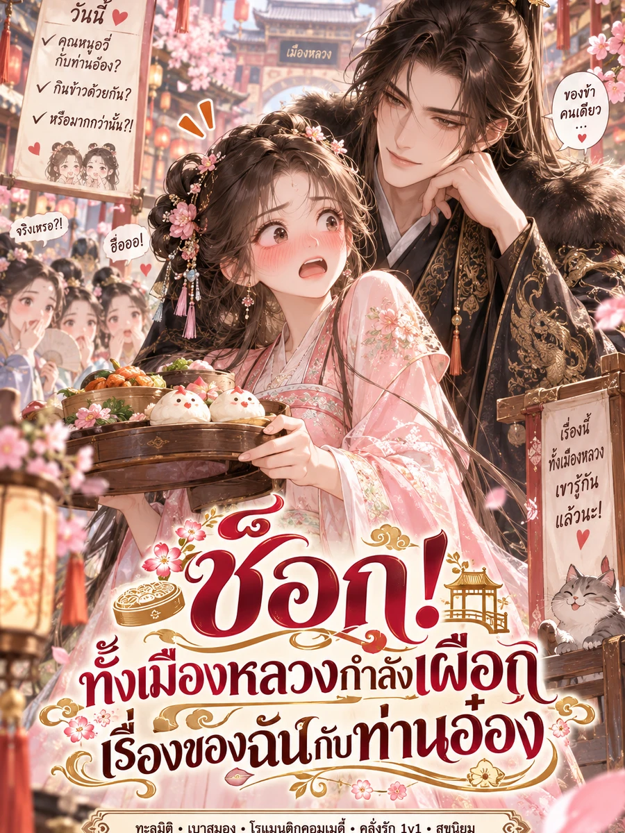 ปก (จบแล้ว) ช็อก! ทั้งเมืองหลวงกําลังเผือกเรื่องของฉันกับท่านอ๋อง