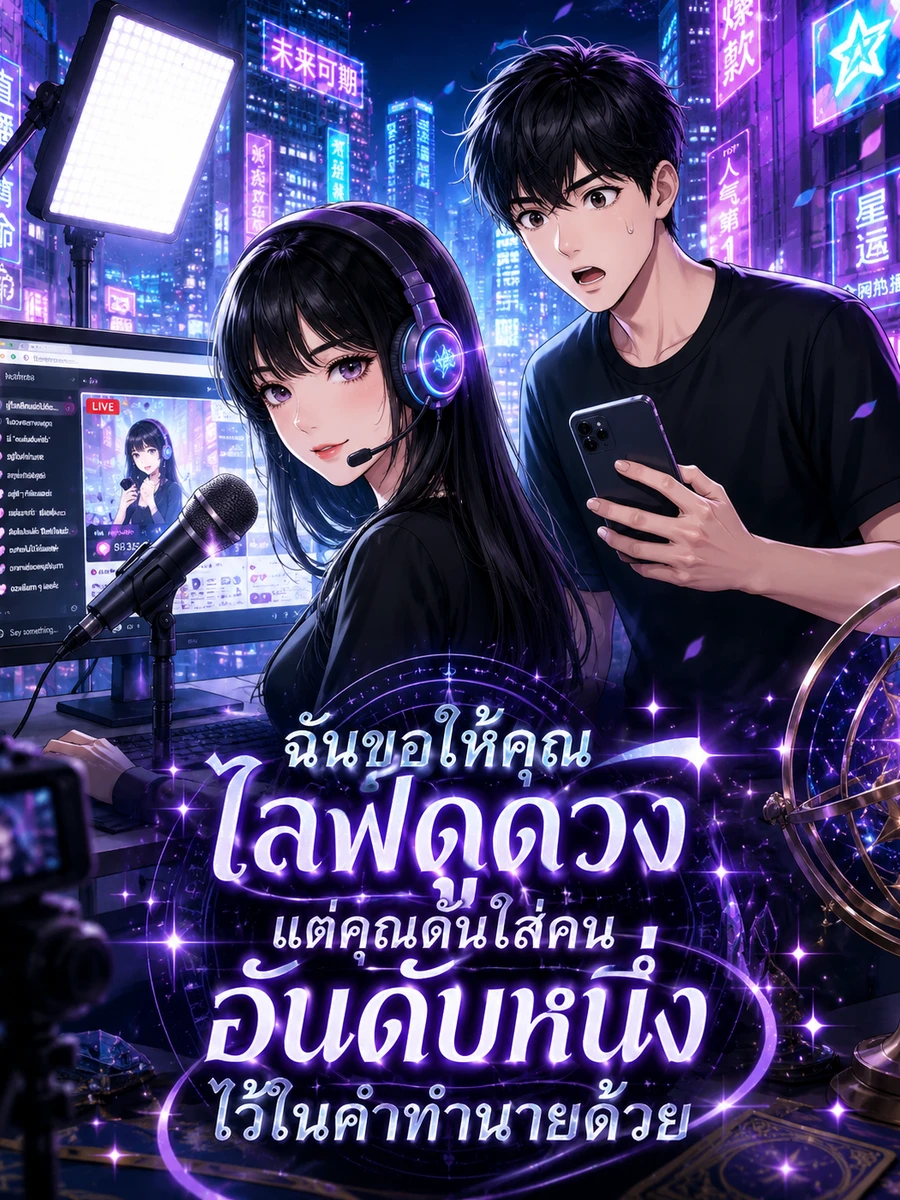 ปก ฉันขอให้คุณไลฟ์ดูดวง แต่คุณดันใส่คนอันดับหนึ่งไว้ในคําทํานายด้วย