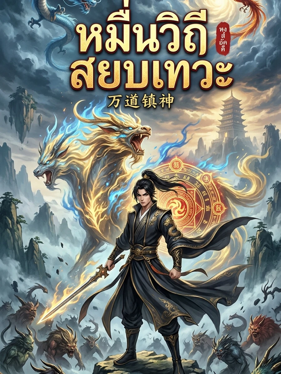 ปก หมื่นวิถีสยบเทวะ (万道镇神)