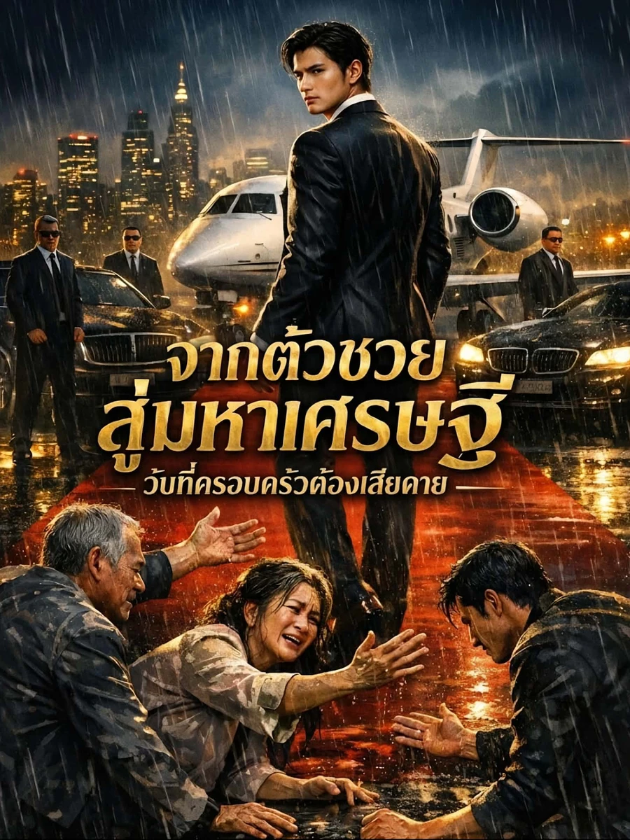 ปก จากตัวซวยสู่มหาเศรษฐี วันที่ครอบครัวต้องเสียดาย