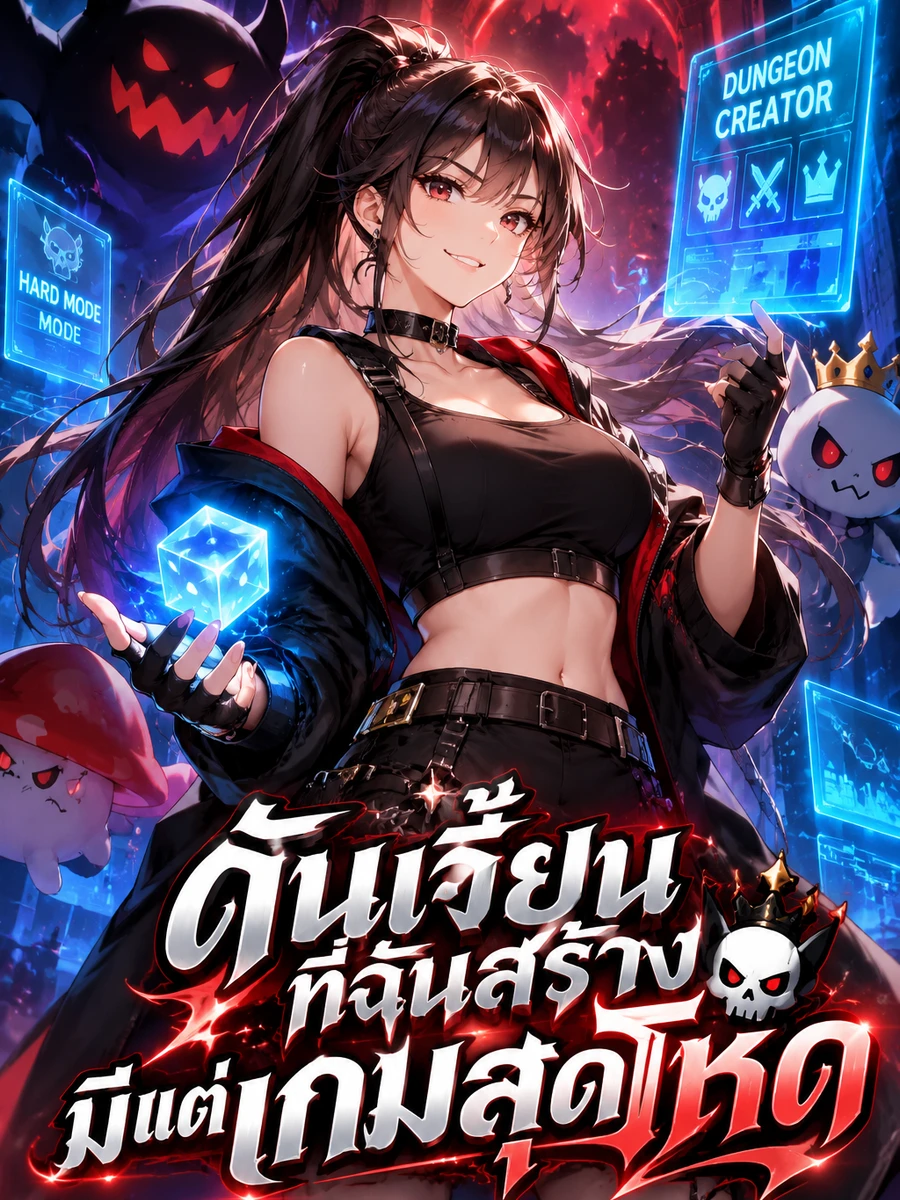 ปก ดันเจี้ยนที่ฉันสร้างมีแต่เกมสุดโหด