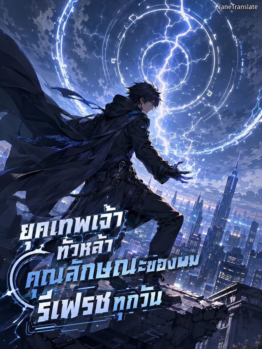 ปก ยุคเทพเจ้าทั่วหล้า คุณลักษณะของผมรีเฟรชทุกวัน
