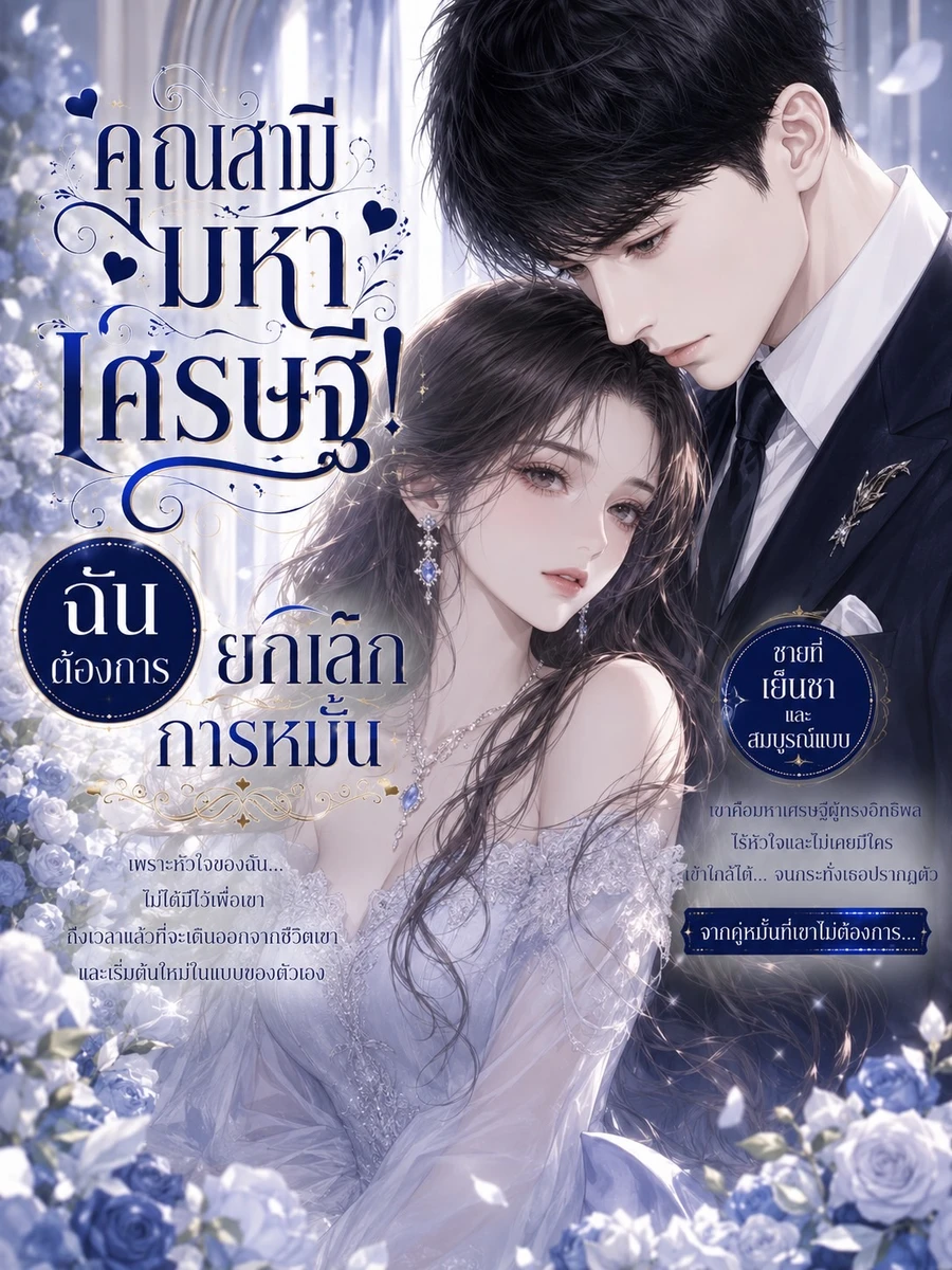 ปก คุณสามีมหาเศรษฐี! ฉันต้องการยกเลิกการหมั้น