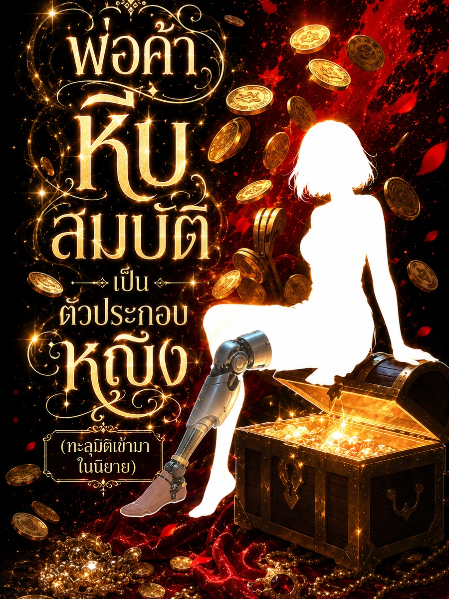 ปก พ่อค้าหีบสมบัติ เป็นตัวประกอบหญิง (ทะลุมิติเข้ามาในนิยาย)