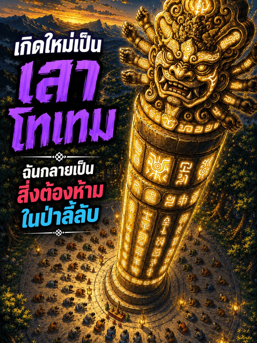 ปก เกิดใหม่เป็นเสาโทเทม ฉันกลายเป็นสิ่งต้องห้ามในป่าลี้ลับ
