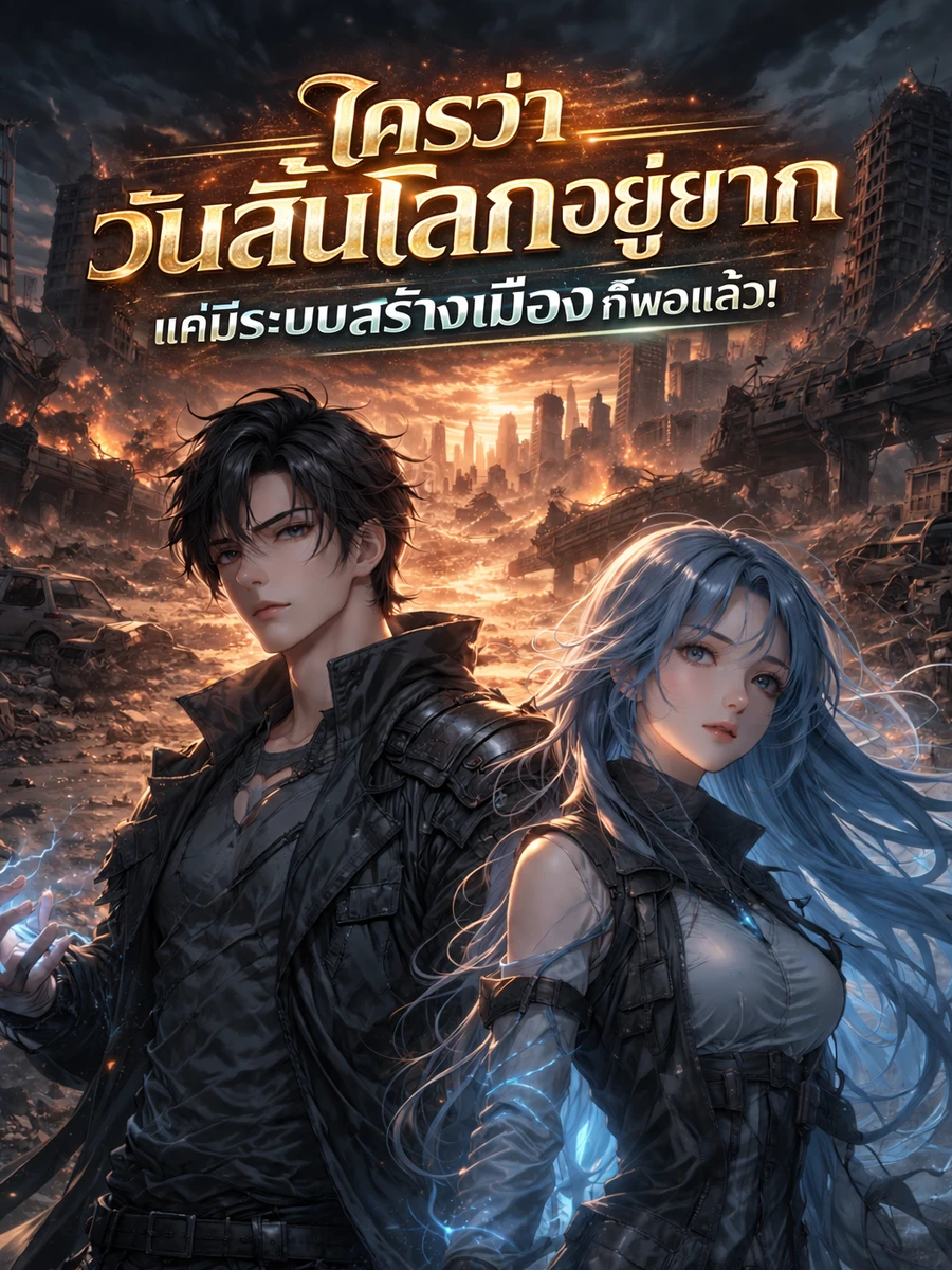 ปก ใครว่าวันสิ้นโลกอยู่ยาก? แค่มีระบบสร้างเมืองก็พอแล้ว!