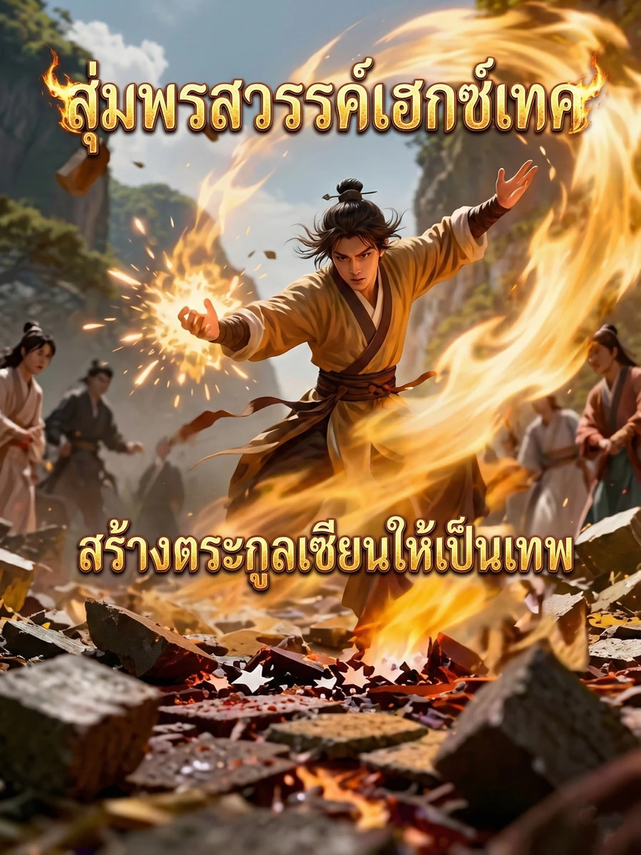 ปก สุ่มพรสวรรค์เฮกซ์เทค สร้างตระกูลเซียนให้เป็นเทพ