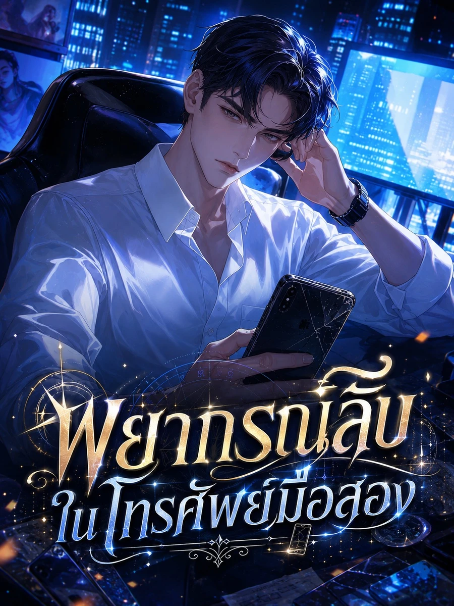 ปก "พยากรณ์ลับในโทรศัพย์มือสอง"
