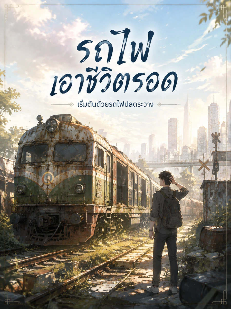 ปก รถไฟเอาชีวิตรอด เริ่มต้นด้วยรถไฟปลดระวาง