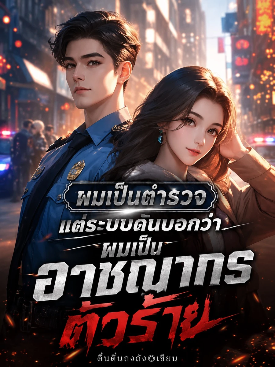 ปก "ผมเป็นตํารวจ แต่ระบบดันบอกว่าผมเป็นอาชญากรตัวร้าย"