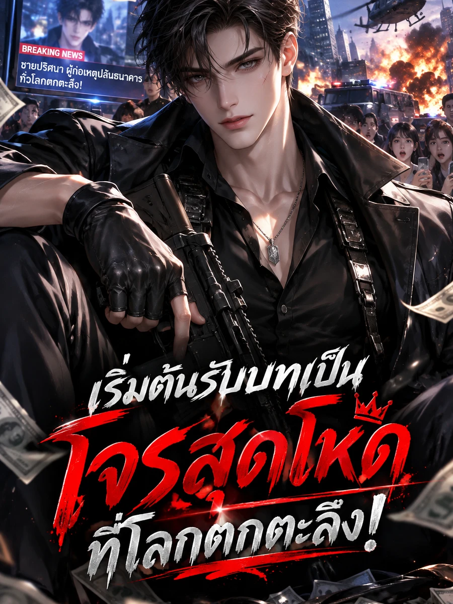 ปก เริ่มต้นรับบทเป็นโจรสุดโหด ที่ทําให้โลกตกตะลึง!