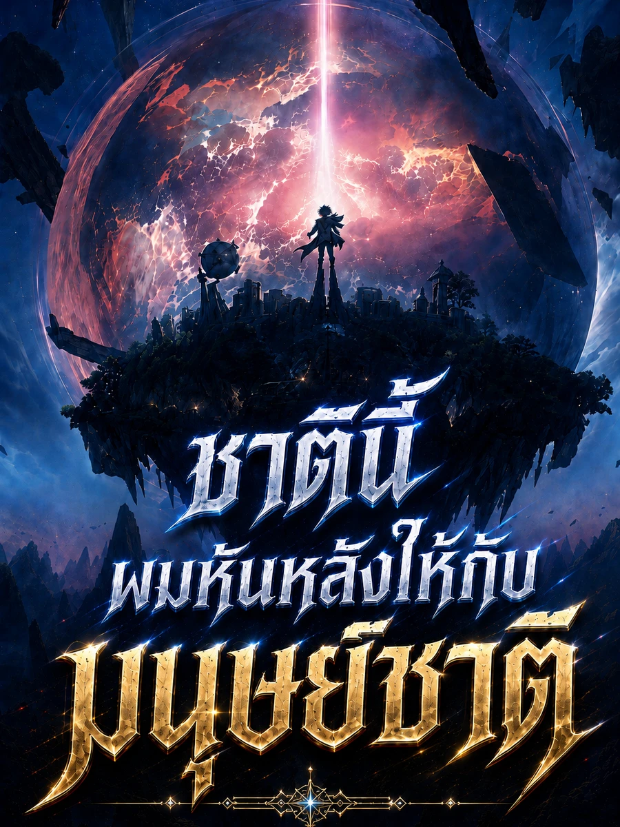 ปก ชาตินี้ ผมหันหลังให้กับมนุษย์ชาติ ( 244 ตอนจบ )
