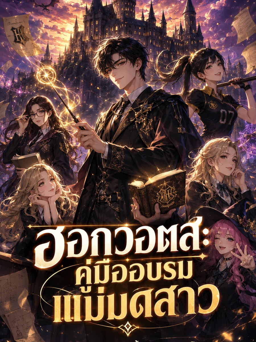 ปก [จบแล้ว] ฮอกวอตส์ : คู่มืออบรมแม่มดสาว