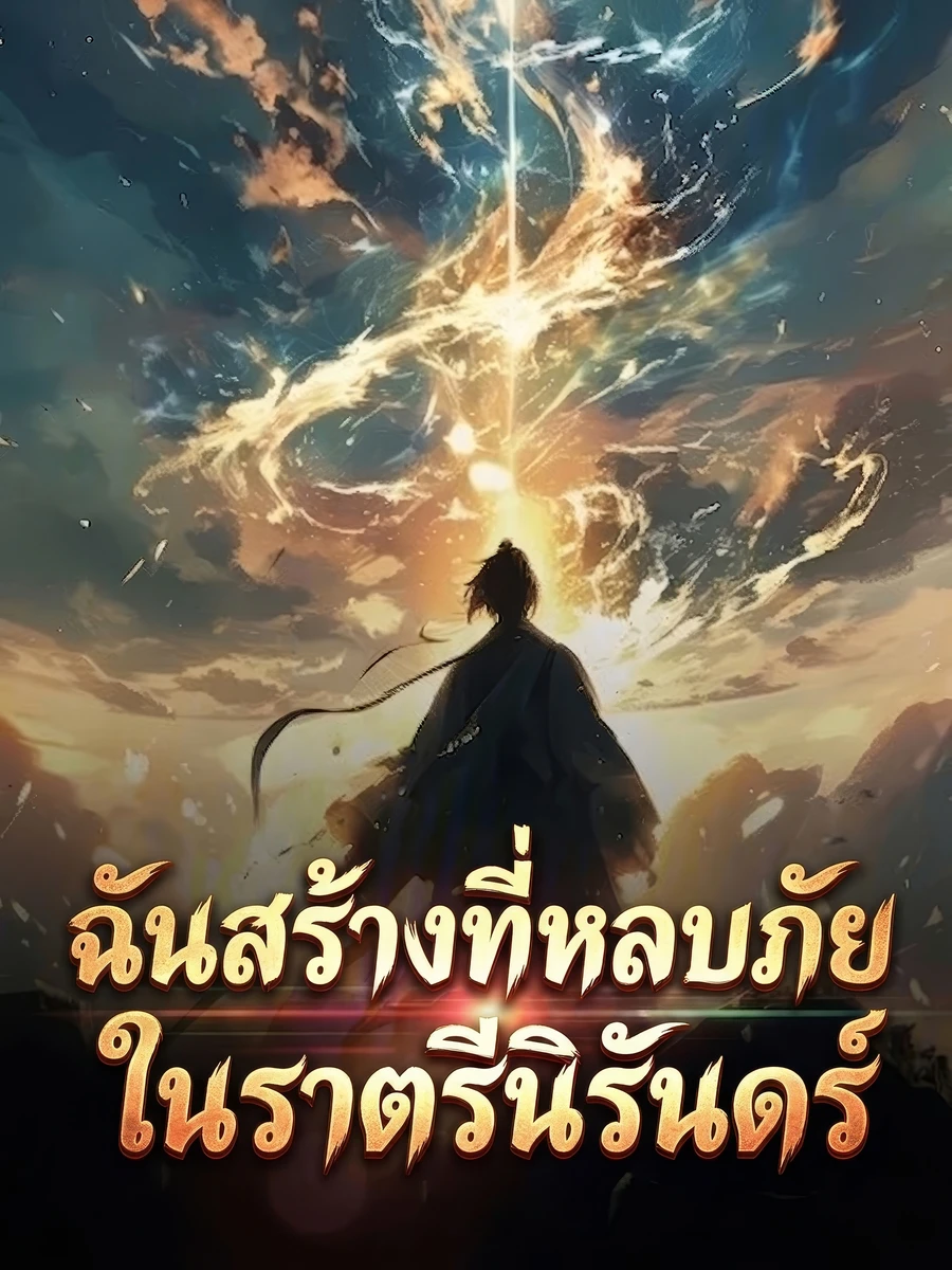 ปก ฉันสร้างที่หลบภัยในราตรีนิรันดร์