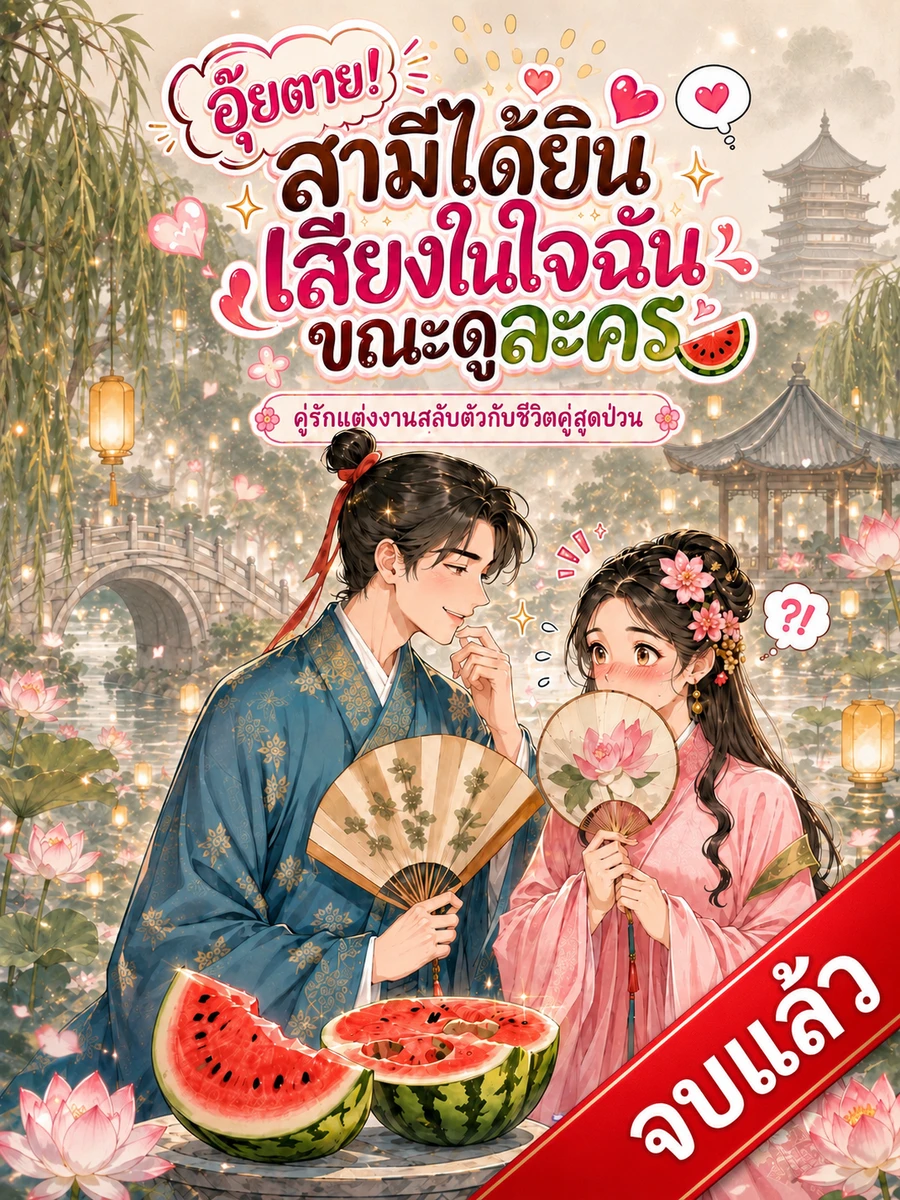 ปก [จบแล้ว]อุ๊ยตาย! สามีได้ยินเสียงในใจฉันขณะดูละคร คู่รักแต่งงานสลับตัวกับชีวิตคู่สุดป่วน