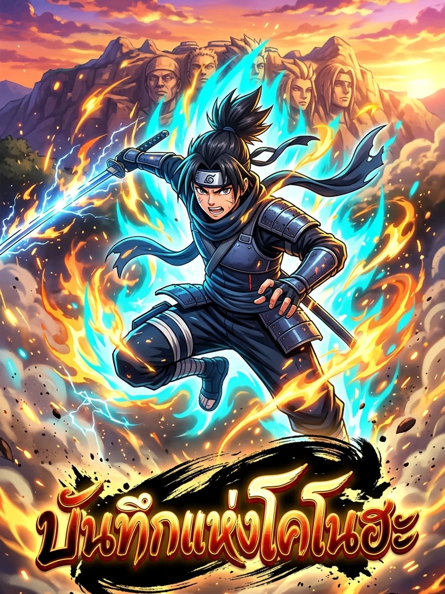 ปก บันทึกแห่งโคโนฮะ