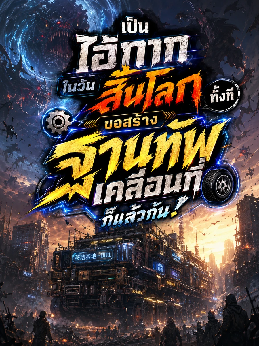 ปก เป็นไอ้กากในวันสิ้นโลกทั้งที ขอสร้างฐานทัพเคลื่อนที่ก็แล้วกัน!