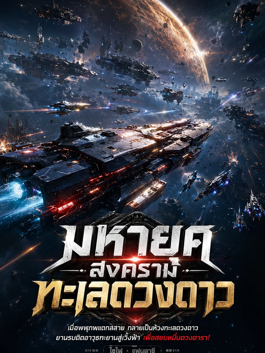 ปก [จบแล้ว] มหายุคสงครามทะเลดวงดาว